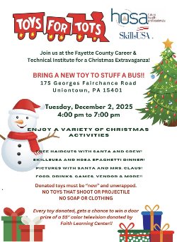 Toys for Tots - Stuff a Bus December 2 from 4pm to 7pm